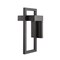Z-Lite Luttrel 1 Light Outdoor Wall Sconce, Black & Frosted 566M-BK-LED - alternate 3